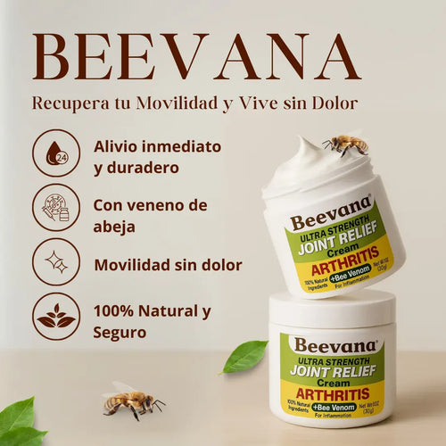 ¡ALIVIO RAPIDO PARA TUS ARTICULACIONES🌿!  - Crema beevana 2x1 ¡SOLO POR HOY!+ Envio gratis🎁