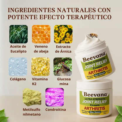 ¡ALIVIO RAPIDO PARA TUS ARTICULACIONES🌿!  - Crema beevana 2x1 ¡SOLO POR HOY!+ Envio gratis🎁