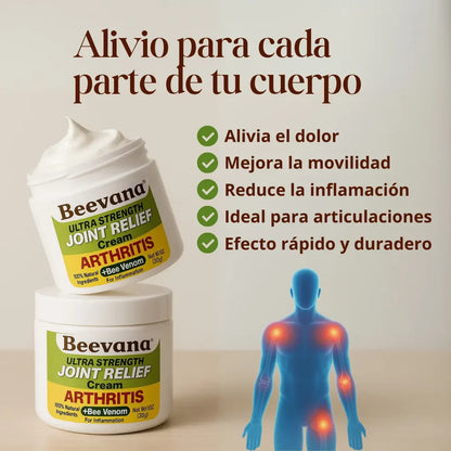 ¡ALIVIO RAPIDO PARA TUS ARTICULACIONES🌿!  - Crema beevana 2x1 ¡SOLO POR HOY!+ Envio gratis🎁