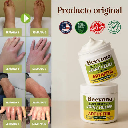 ¡ALIVIO RAPIDO PARA TUS ARTICULACIONES🌿!  - Crema beevana 2x1 ¡SOLO POR HOY!+ Envio gratis🎁