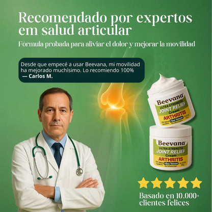 ¡ALIVIO RAPIDO PARA TUS ARTICULACIONES🌿!  - Crema beevana 2x1 ¡SOLO POR HOY!+ Envio gratis🎁